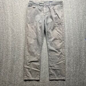 AG Adriano Goldschmied Pants Mens 34x32 Grey Fits Fits 34x30 The Graduate